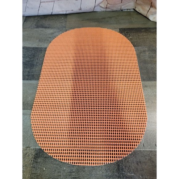 Orange Non slip table shelf placemat decor - Picture 4 of 4